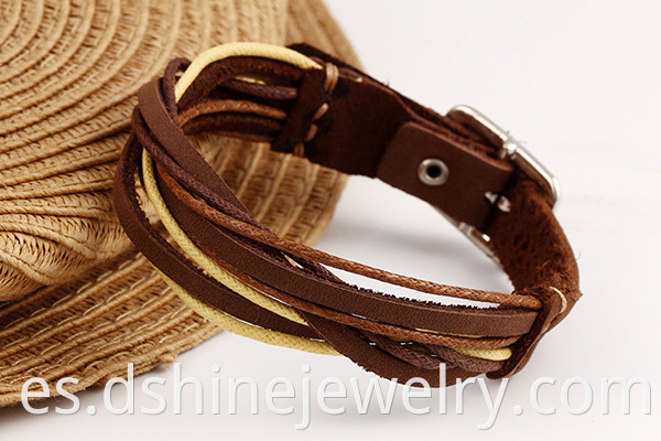 Custom Leather Bracelets